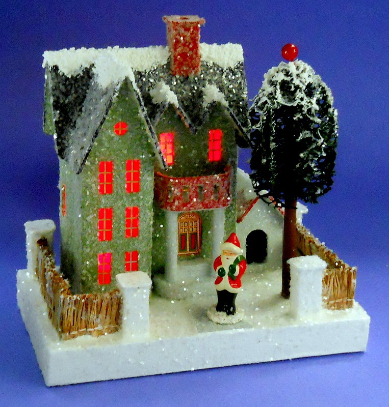 illuminated night view