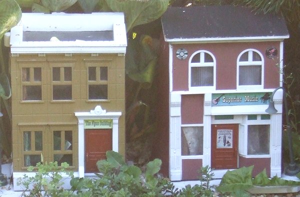 These were also painted almost 20 years ago, although they've probably only spent 8 or 10 winters outside.