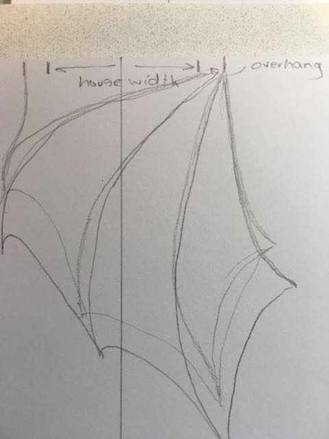 Wing design based on bat anatomy
