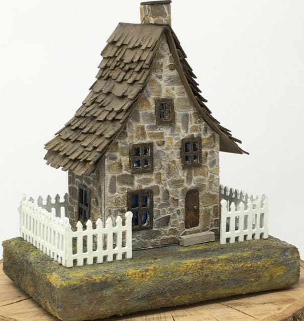 Front view of the Irish stone cottage.jpg