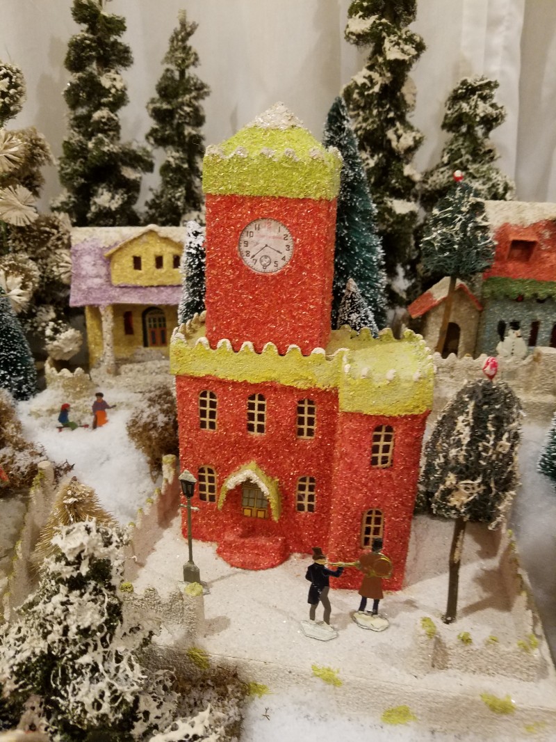 Nestled in my village last year. Unfortunately, I don't have a good up close photo of it lit.