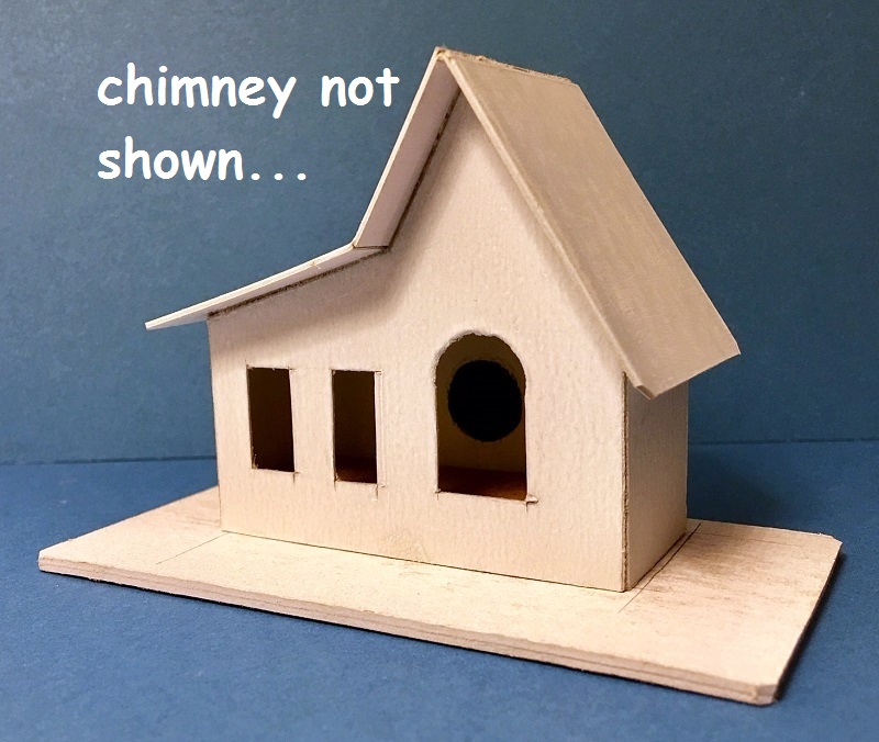 ten cent city house 13 raw cardboard with primer-001.jpg