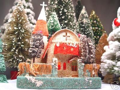 online auction prices Christmas village item