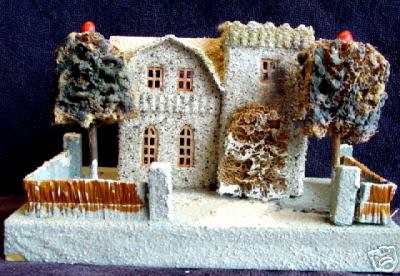 online auction Christmas putz item