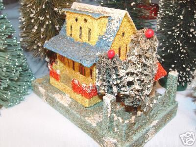 online auction Christmas putz item