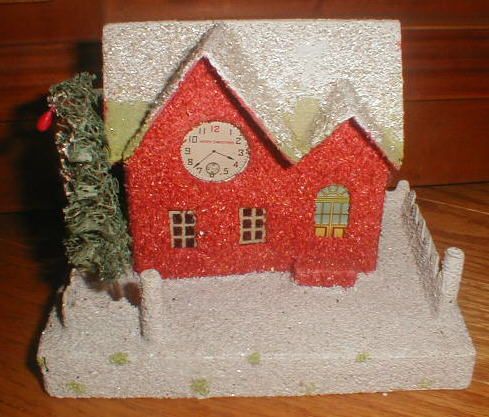 online auction Christmas putz item