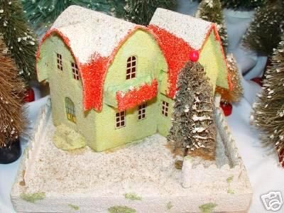 online auction Christmas putz item