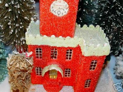 online auction Christmas putz item