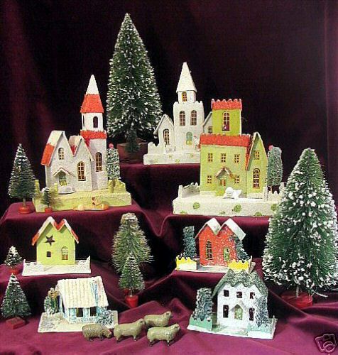 online auction Christmas putz item