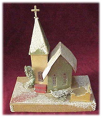 online auction Christmas putz item