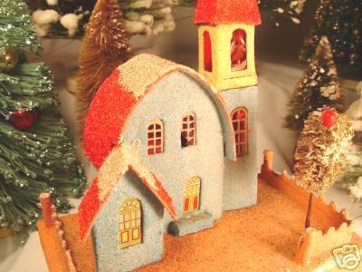 online auction Christmas putz item