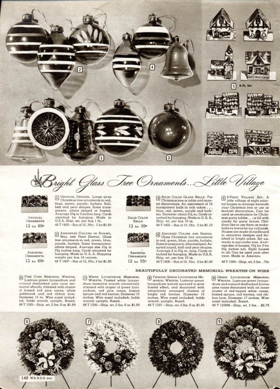 1944 Montgomery Ward Wishbook Christmas page