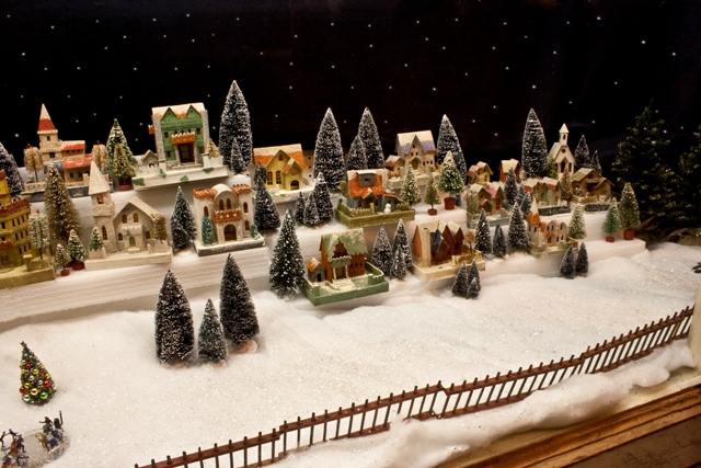 Christmas store window