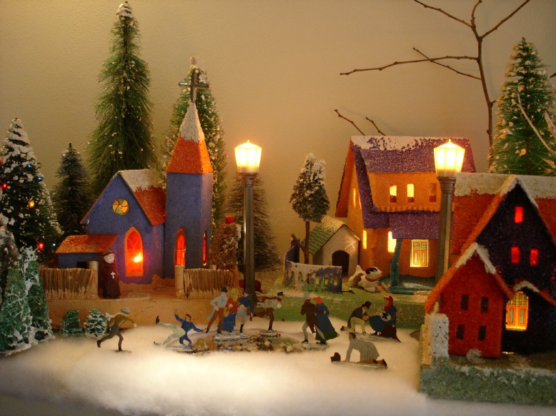 Detailed Christmas House Picture(200K)