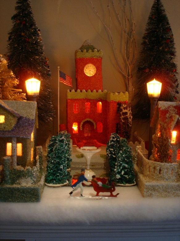 Detailed Christmas House Picture(200K)
