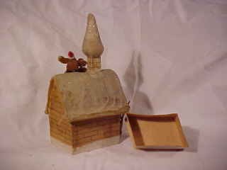 Antique Christmas village putz house collectible