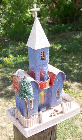 Christmas village church