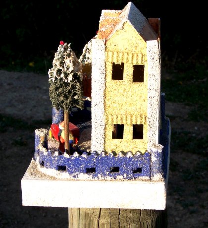 Japanese Christmas village house