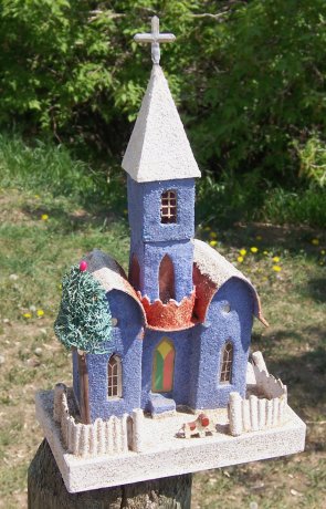 Christmas village church