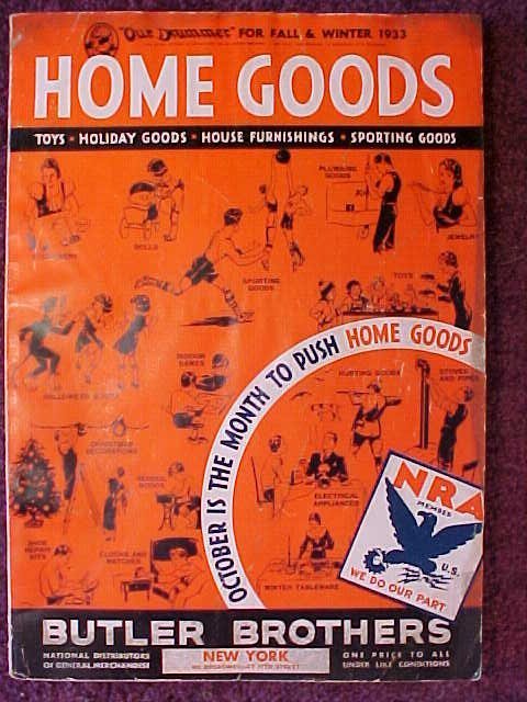 Butler Brothers catalog Xmas 1933