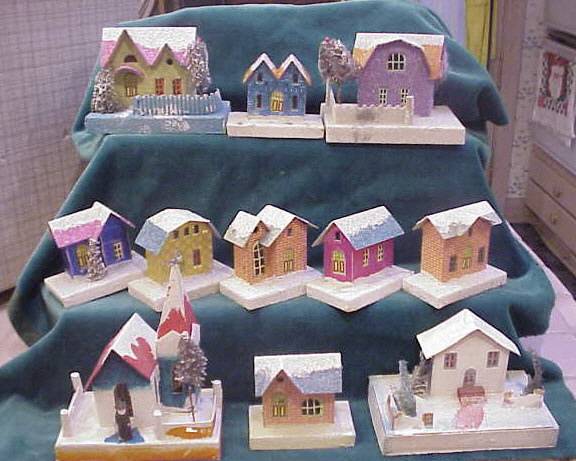 Chicago collection Christmas village houses