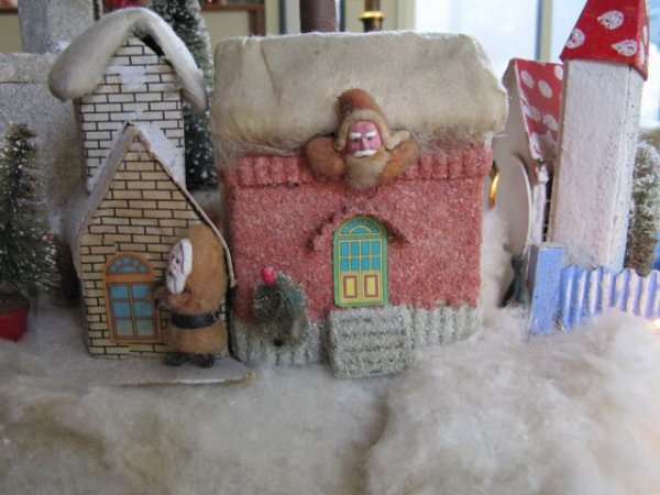 Christmas village layout