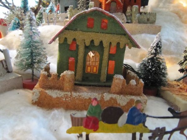 Christmas village layout