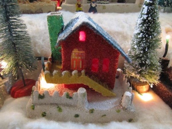 Christmas village layout