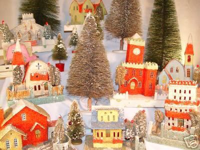 online auction Christmas putz item