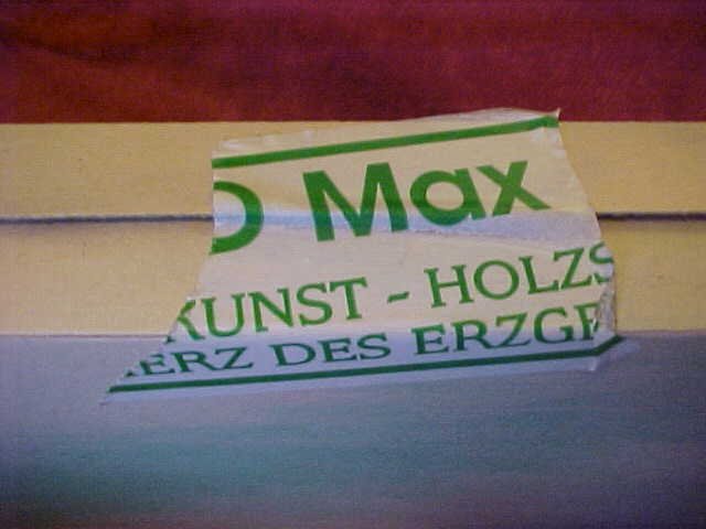 German Christmas village set