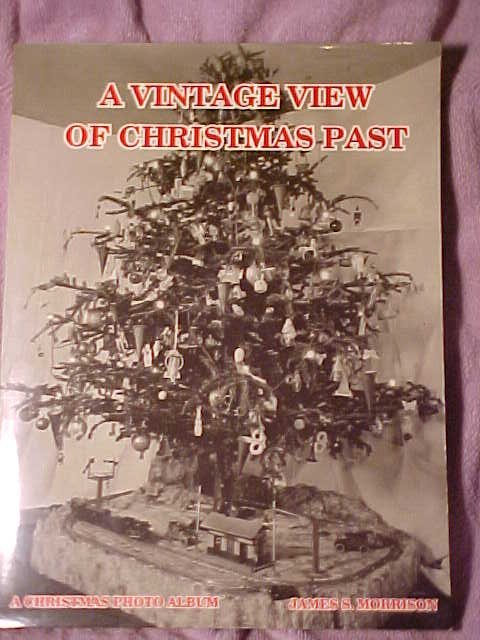 vintage Christmas photos book
