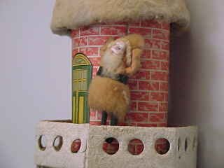 Antique Collectible Christmas Village Putz House