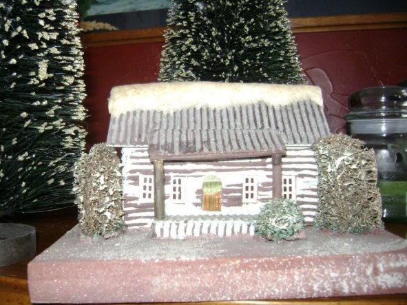 Christmas Log Cabin