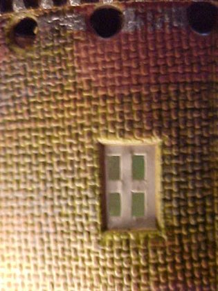 Antique Christmas village putz house collectible