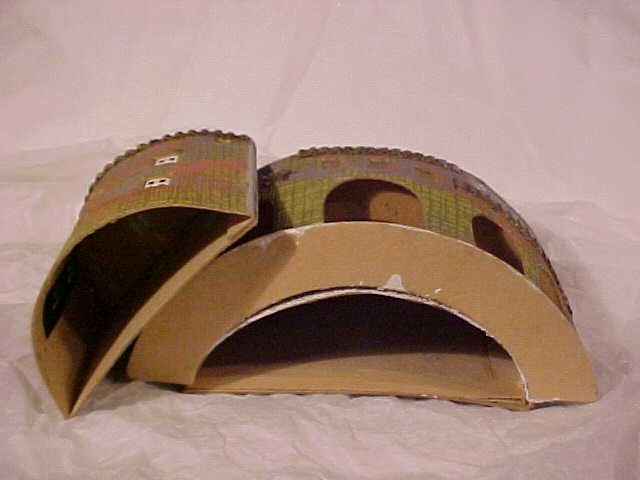 Antique Christmas village putz house collectible