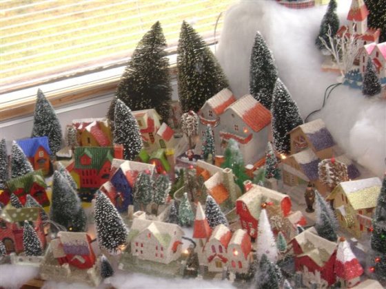 vintage putz house layout