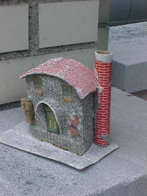 Antique Collectible Christmas Village 
Putz House