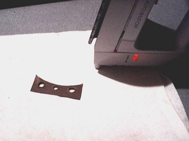 Christmas putz house fence reconstruction