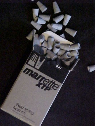 putz wire nut connections