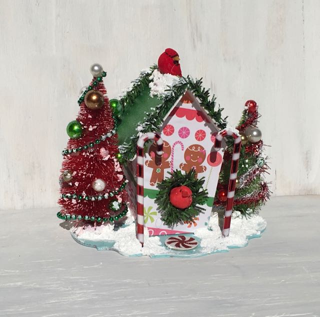 The "tackiest" birdhouse, but I think kids will like it anyway.