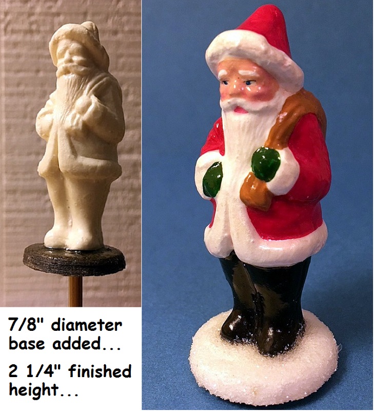 cast resin santa before and after.JPG