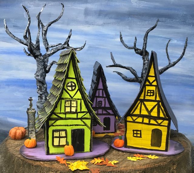 Front Medieval Haunted Paper Houses.jpg