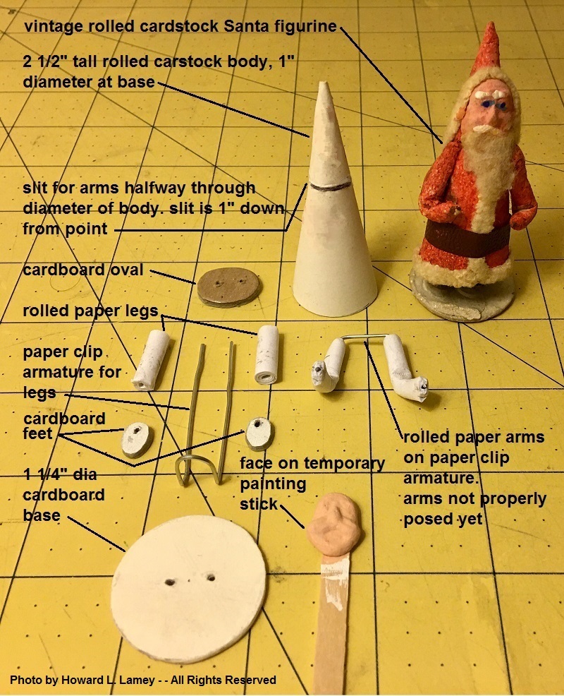 rolled cardstock santa figurine major parts.jpeg