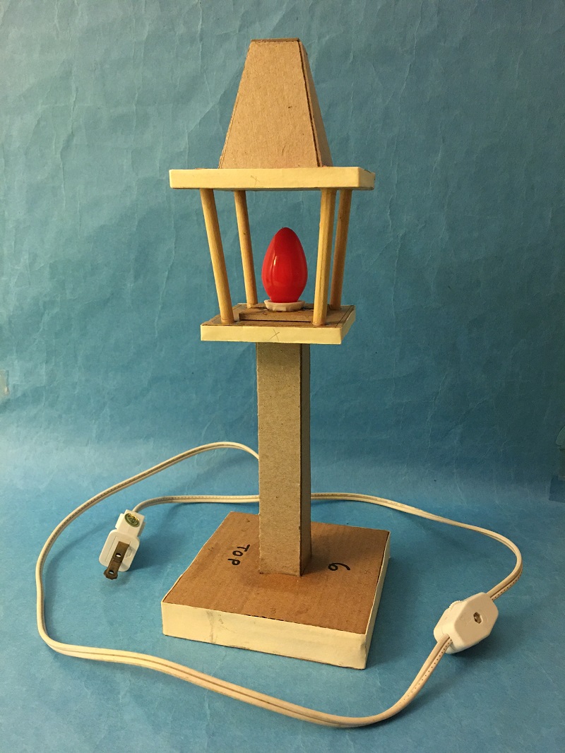 lamppost raw cardboard.JPG