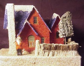 1934 Christmas village house