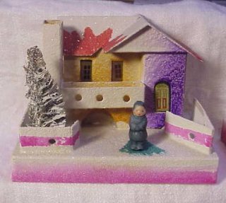 Precisely dated Christmas village houses collection